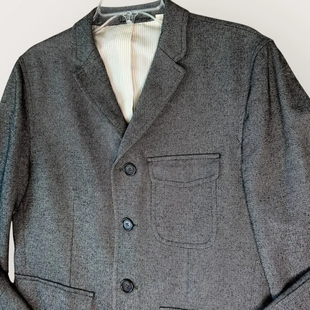 PLECTRUM Ben Sherman Slim Fit Sportcoat Blazer Jacket 4 Buttons Men Size L Gray